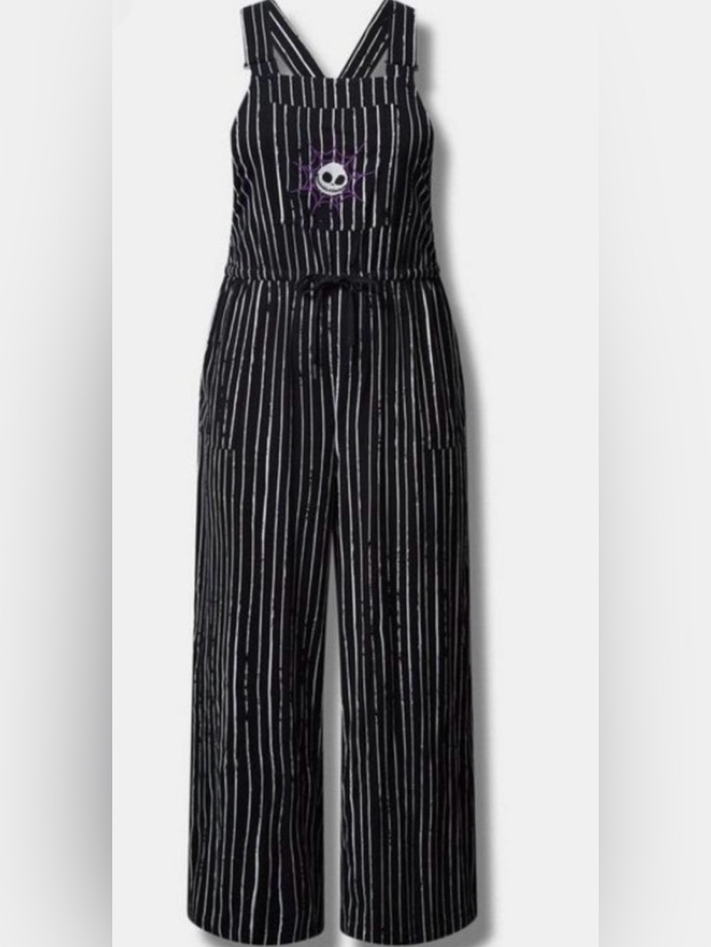 Torrid Disney Nightmare Before Christmas Pinstriped Jumpsuit Size 3 (22/24)